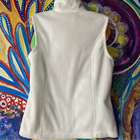 Woman’s White Columbia Sportswear Polar Fleece Vest Sz XS - 4 New Without Tags - Picture 11 of 15